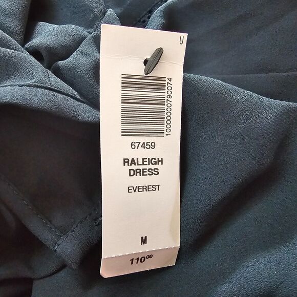 Aritzia Sunday Best RALEIGH Dress Women's Medium Long Sleeve Everest Green NWT - Picture 9 of 11